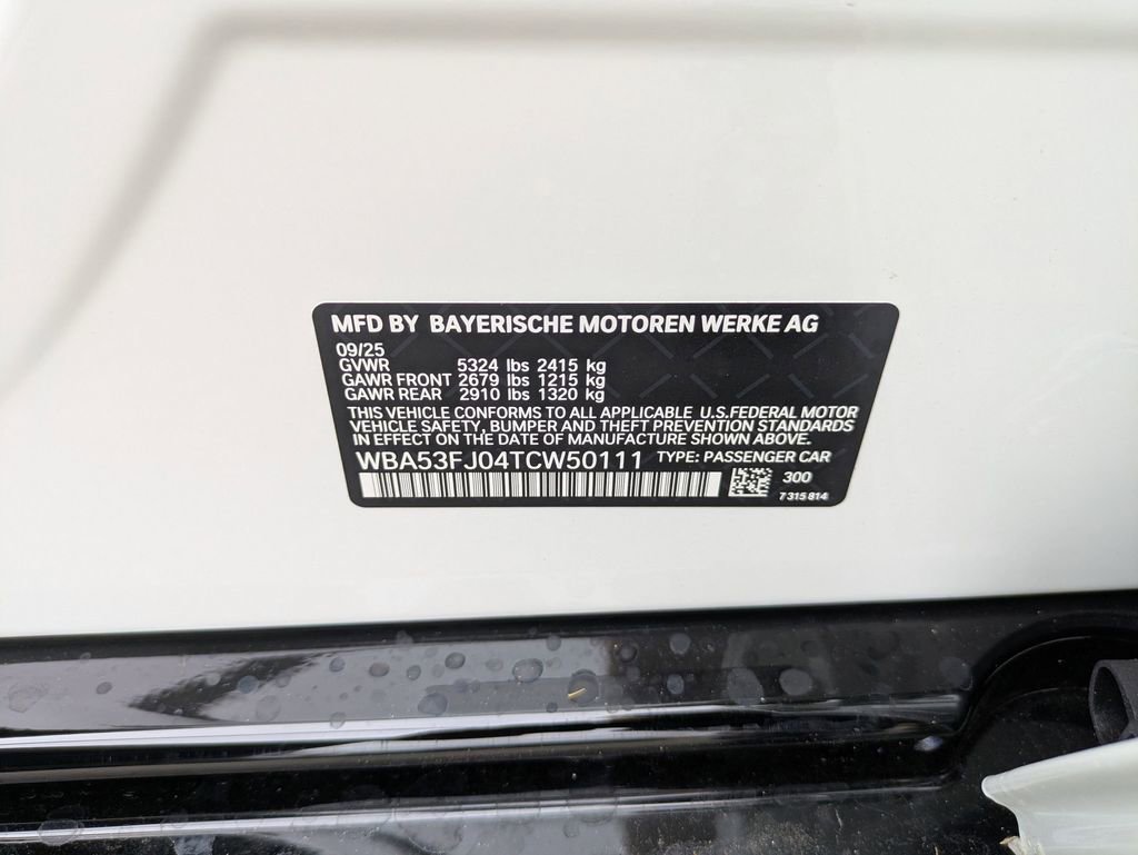 New 2026 BMW 530i xDrive w/ M Sport Package image 39