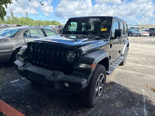 Used 2021 Jeep Wrangler Unlimited Sport w/ Sun And Sound Package AWD/4WD image 3
