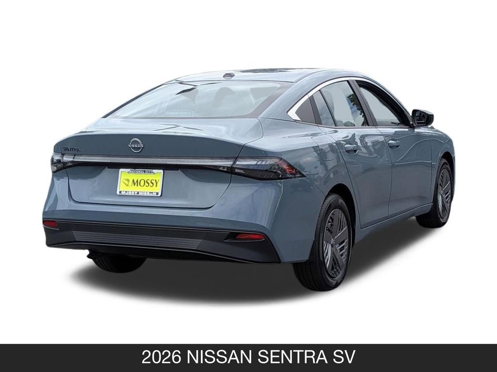 New 2026 Nissan Sentra SV w/ Floor Mat Package FWD image 8