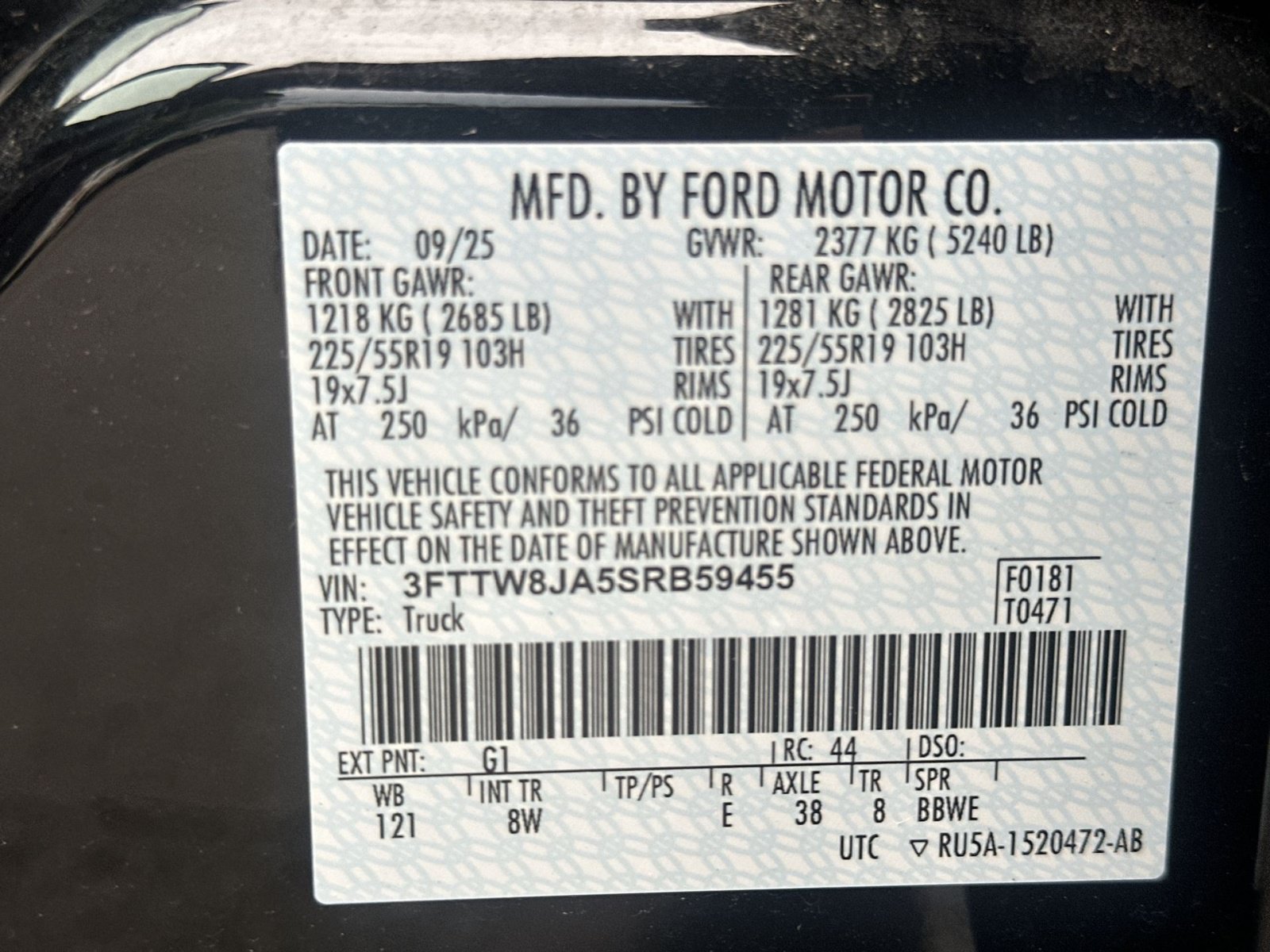 New 2025 Ford Maverick XLT w/ Black Appearance Package AWD/4WD image 35