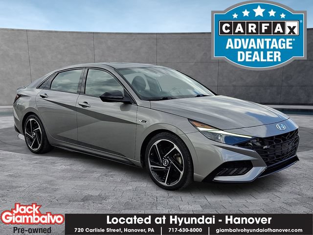 Certified 2022 Hyundai Elantra N Line FWD image 1