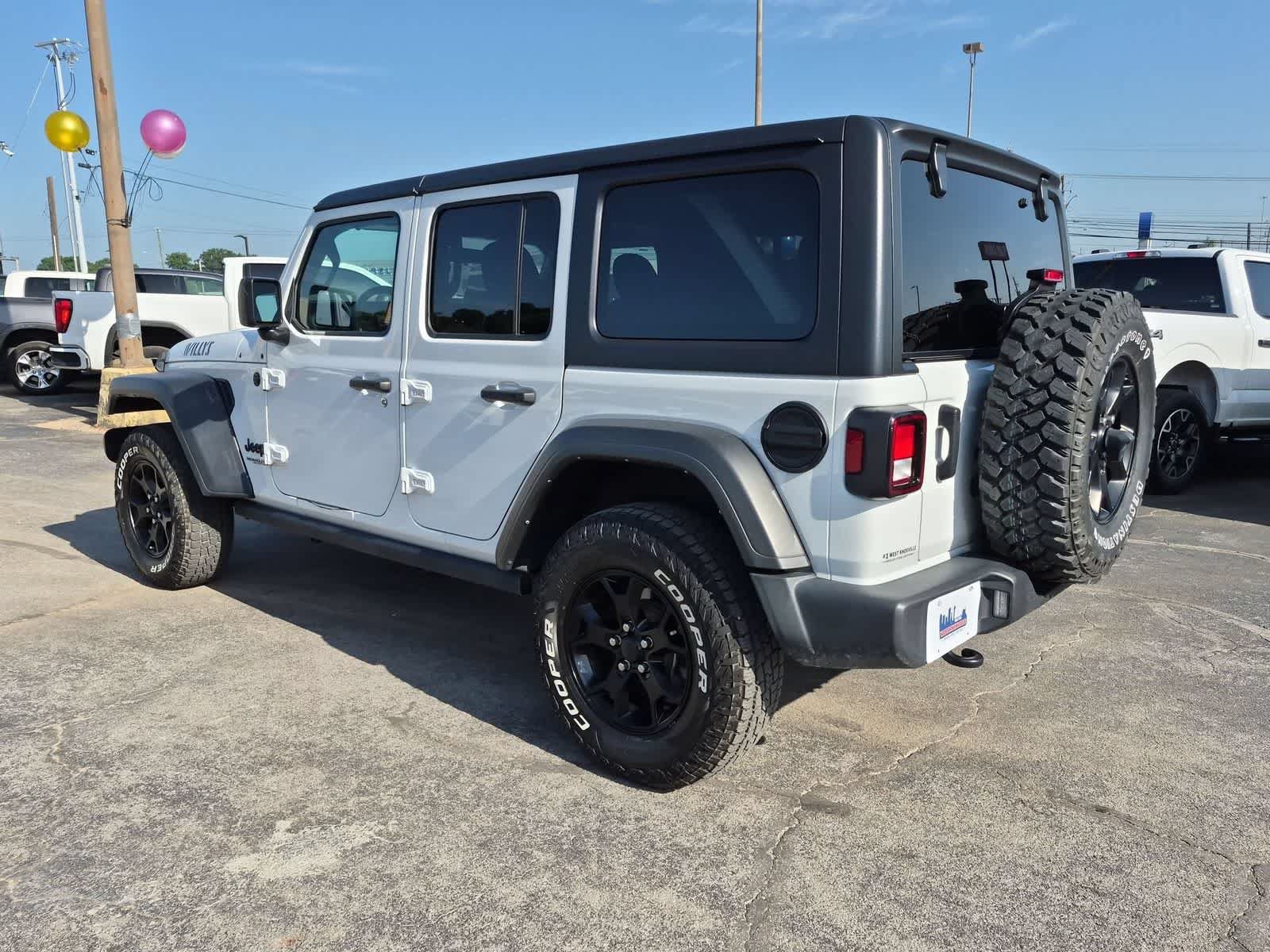 Used 2021 Jeep Wrangler Unlimited Sport AWD/4WD image 4