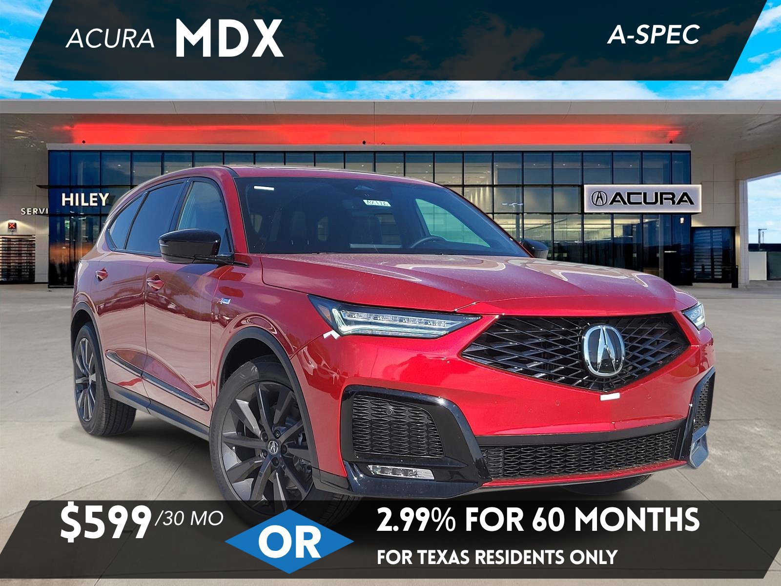 New 2026 Acura MDX A-Spec AWD/4WD image 1