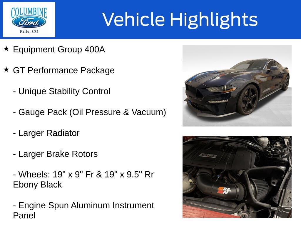 Used 2021 Ford Mustang GT Premium w/ GT Performance Package RWD image 4