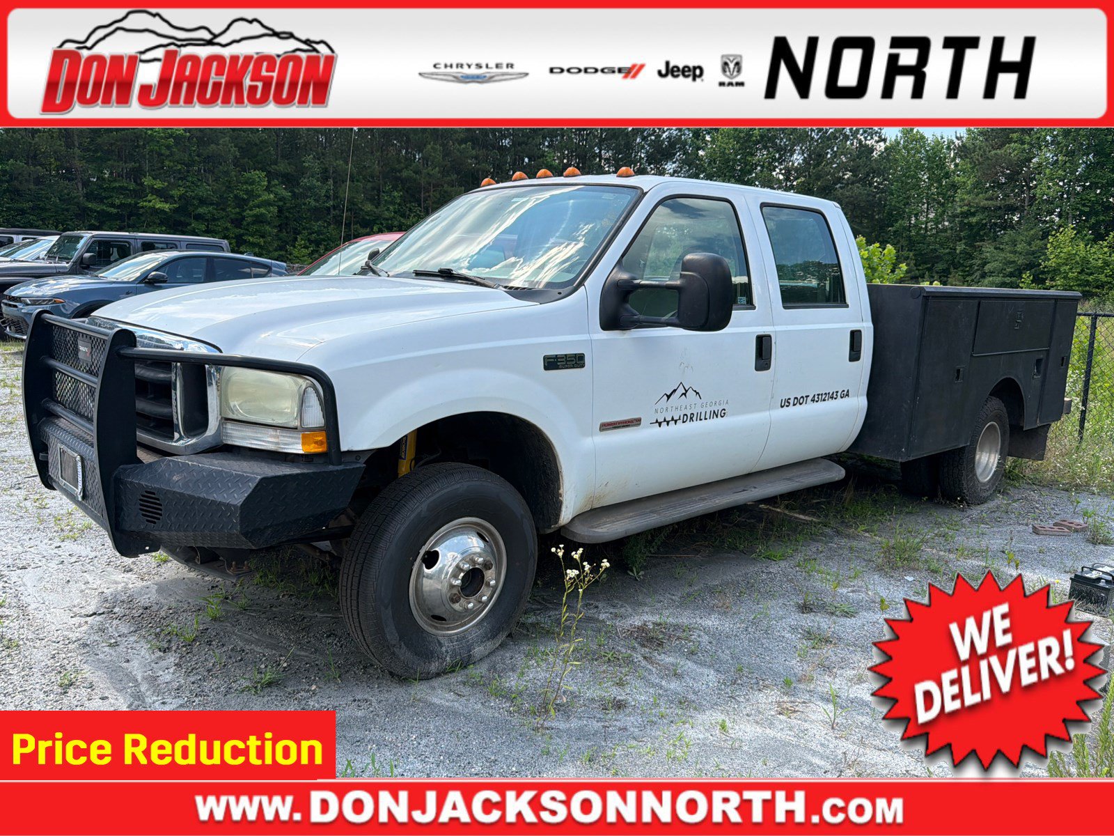 Used 2004 Ford F350 4x4 Crew Cab DRW Super Duty image 1