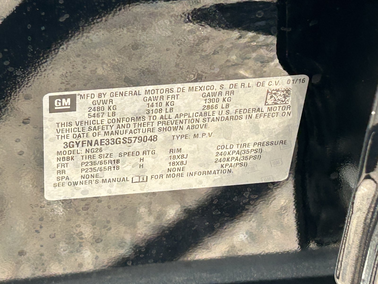 Certified 2016 Cadillac SRX FWD image 21
