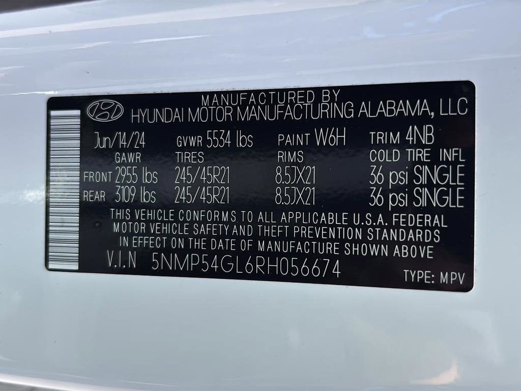 Certified 2024 Hyundai Santa Fe Calligraphy FWD image 39
