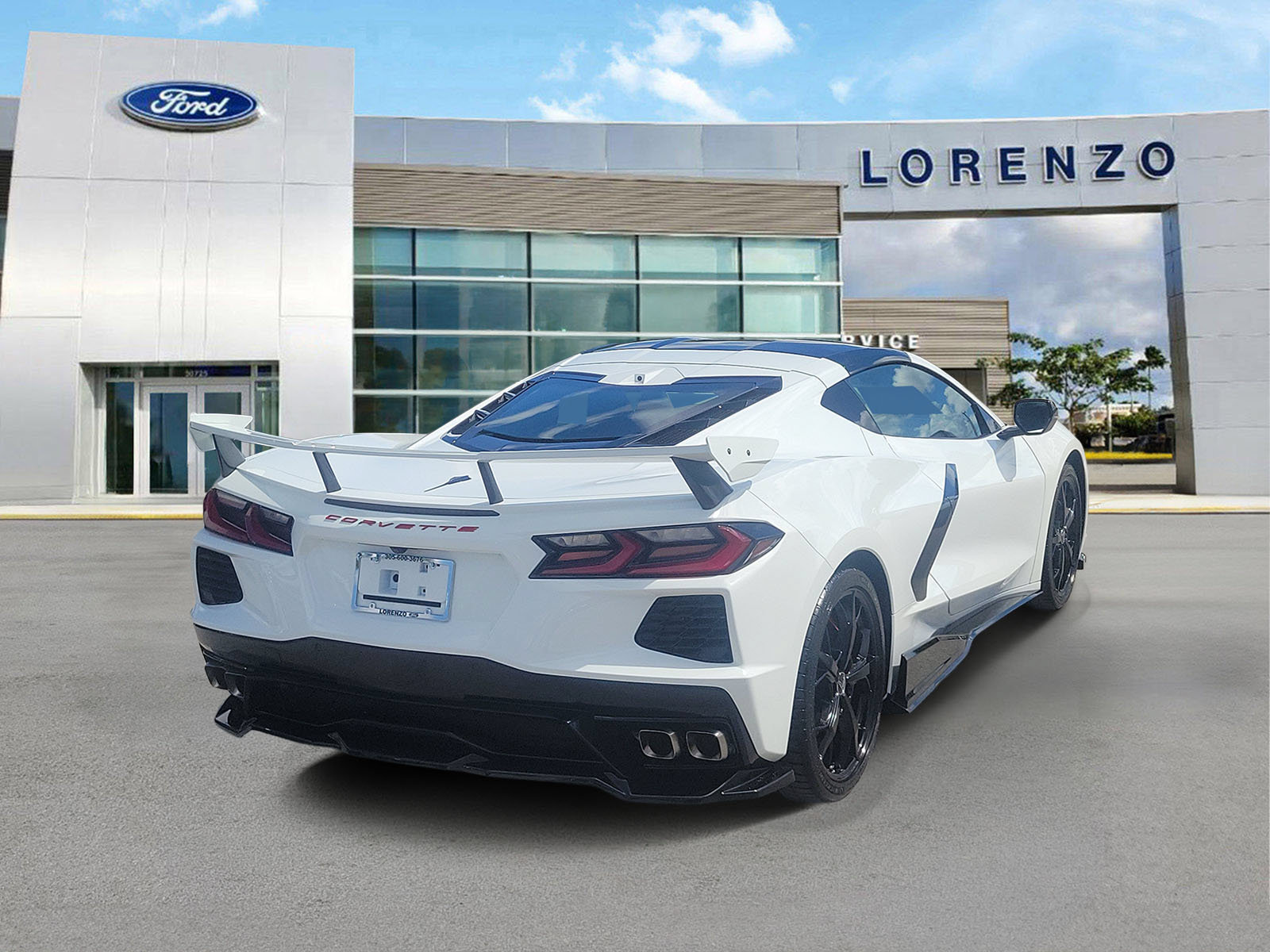 Used 2022 Chevrolet Corvette Stingray Preferred Cpe w/ Z51 Performance Package RWD image 5