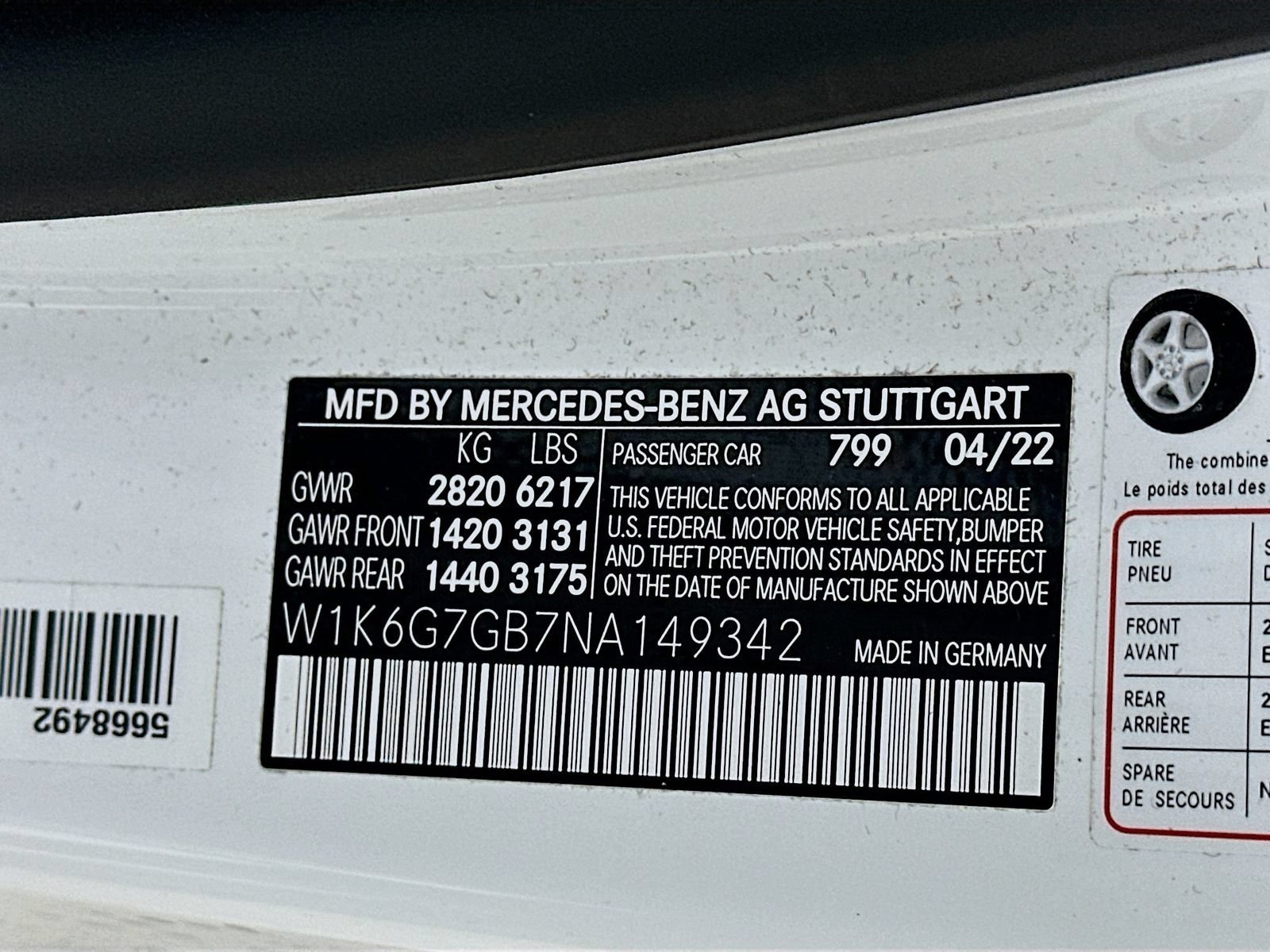 Used 2022 Mercedes-Benz S 580 4MATIC Sedan image 41