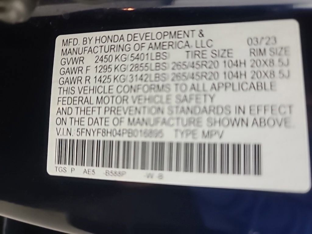 Used 2023 Honda Passport Elite image 44