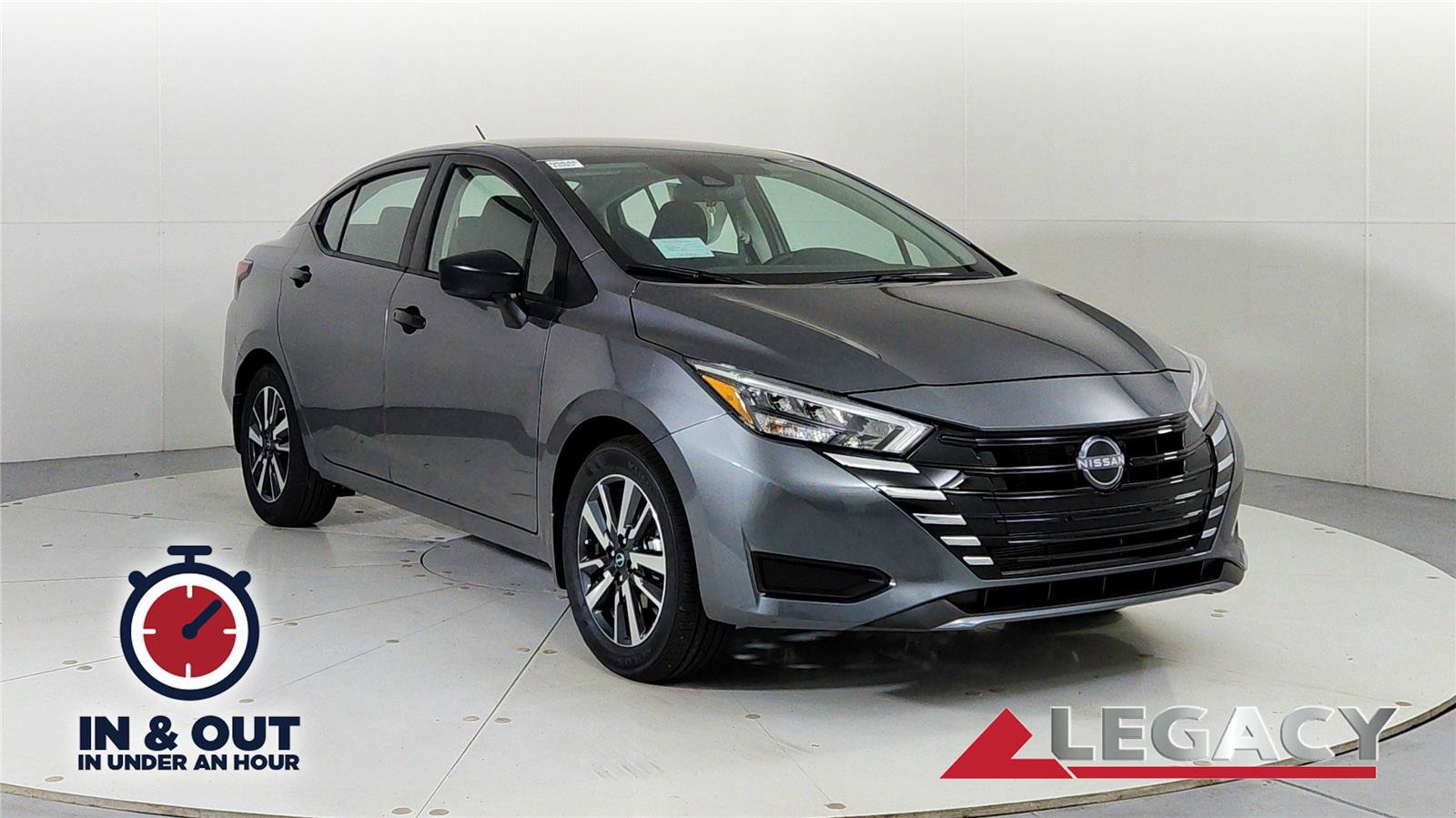 New 2025 Nissan Versa S w/ S Plus Package