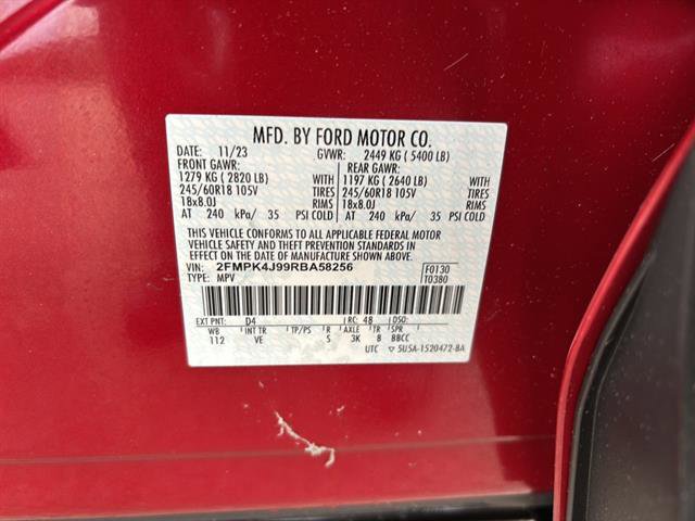 Certified 2024 Ford Edge SEL w/ Convenience Package AWD/4WD image 21