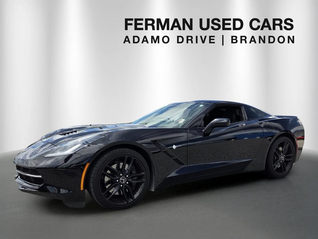 Used 2015 Chevrolet Corvette Stingray Coupe w/ 3LT Preferred Equipment Group RWD image 1