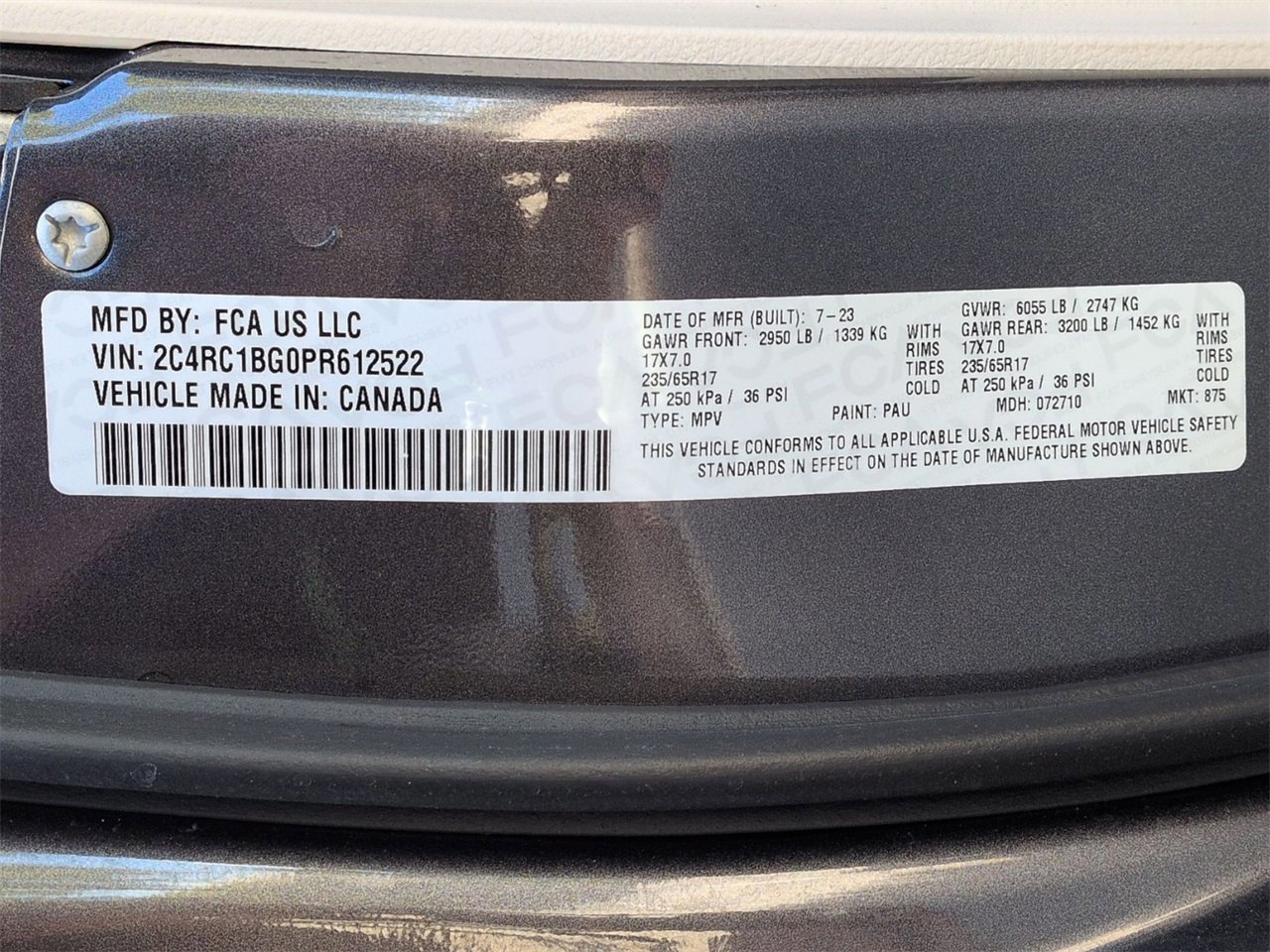 Used 2023 Chrysler Pacifica Touring-L image 28