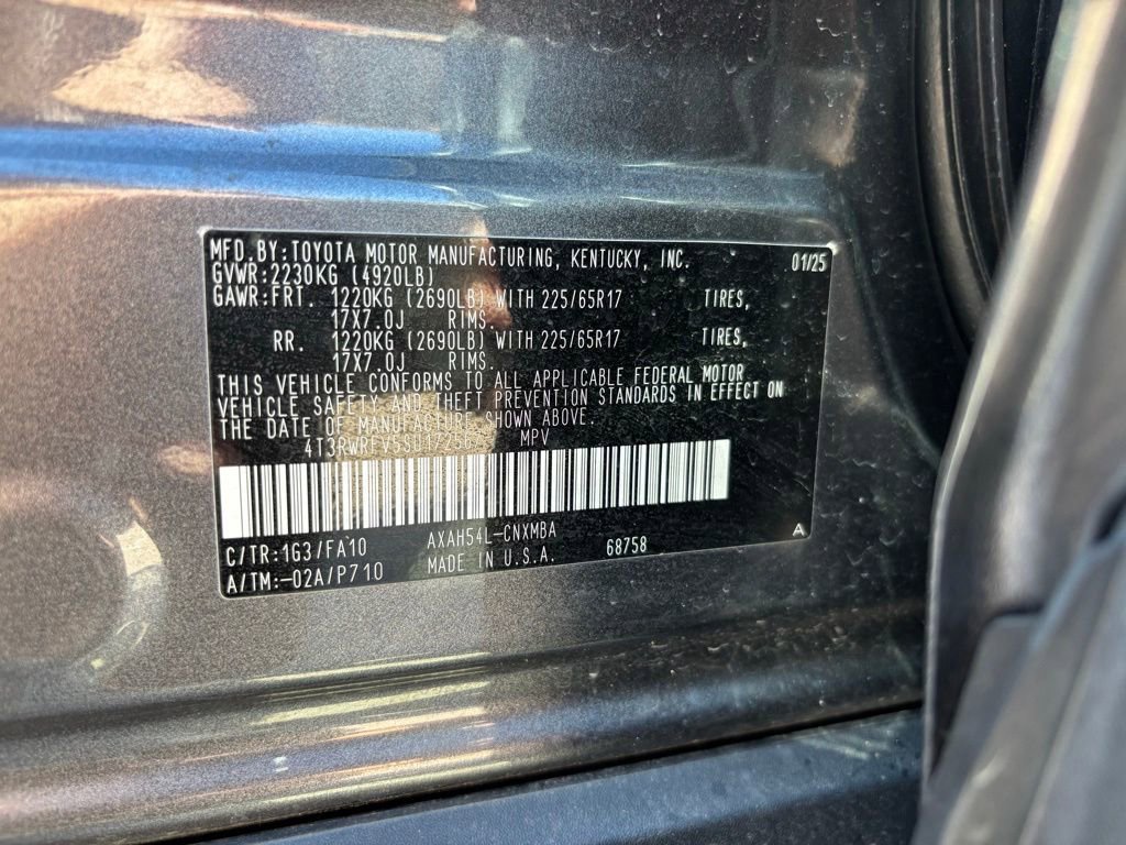 Used 2025 Toyota RAV4 XLE w/ Convenience Package AWD/4WD image 28