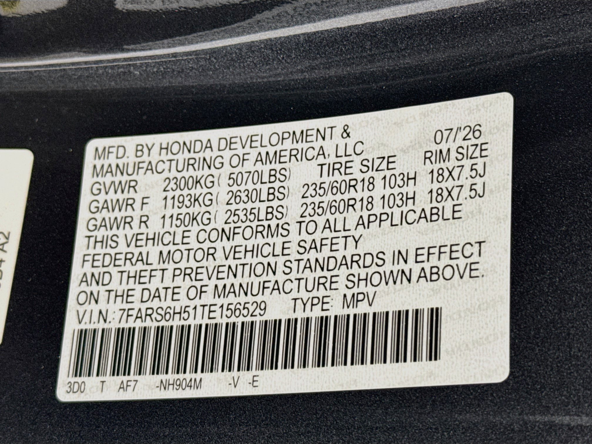 New 2026 Honda CR-V Sport image 30