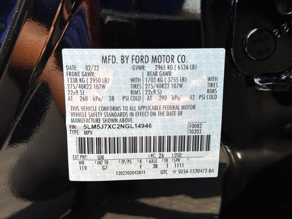 Used 2022 Lincoln Aviator Reserve w/ Equipment Group 201A AWD/4WD image 22