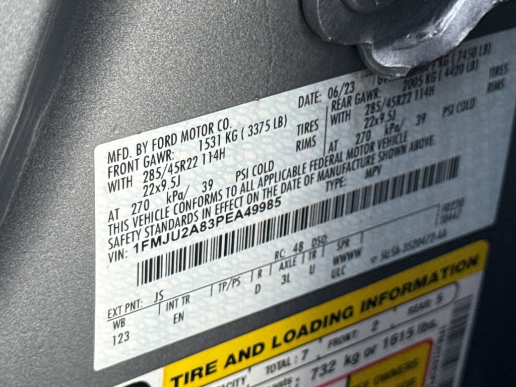 Used 2023 Ford Expedition Limited AWD/4WD image 37