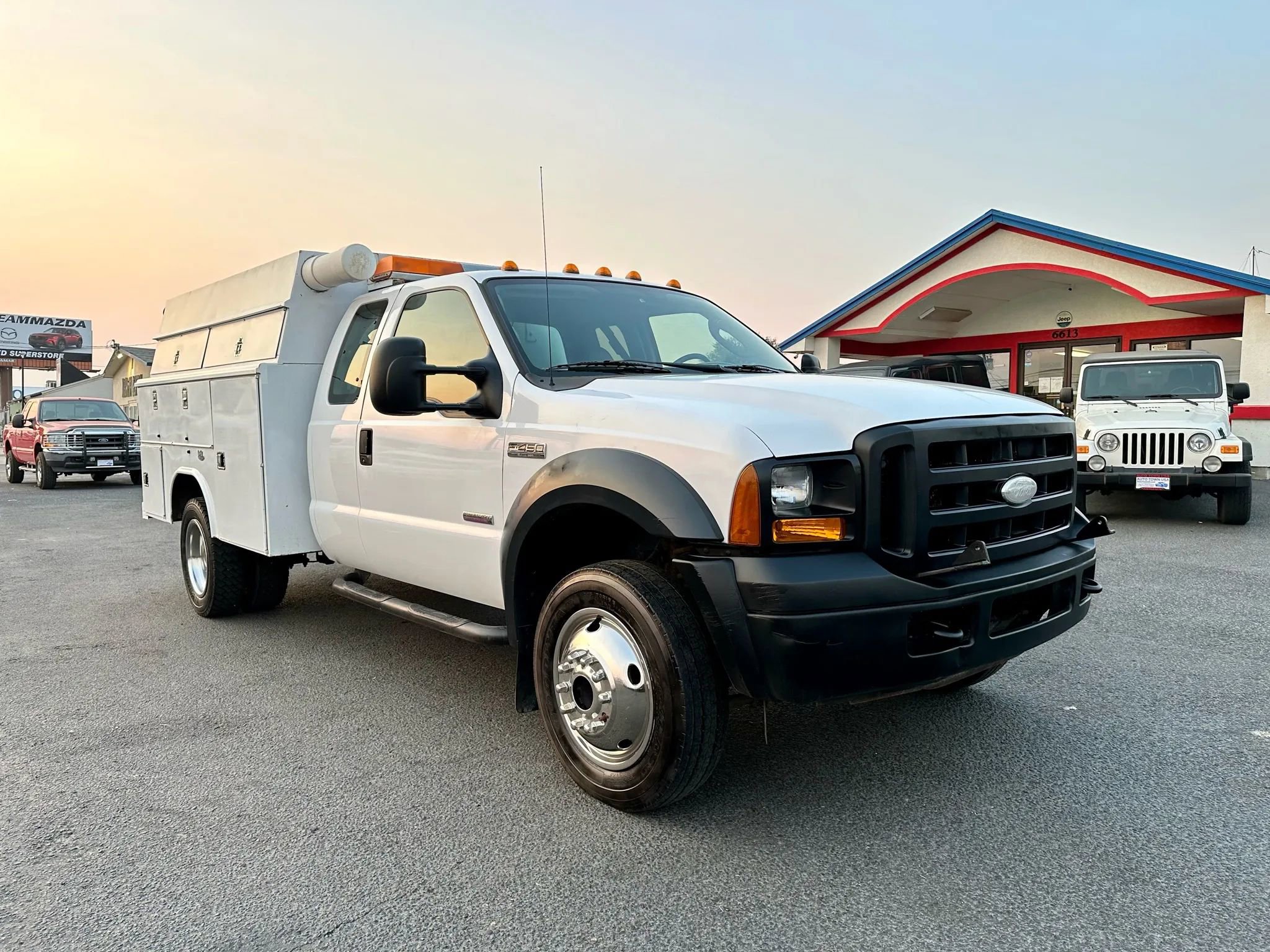 Used 2006 Ford F450 4x4 SuperCab Super Duty image 8