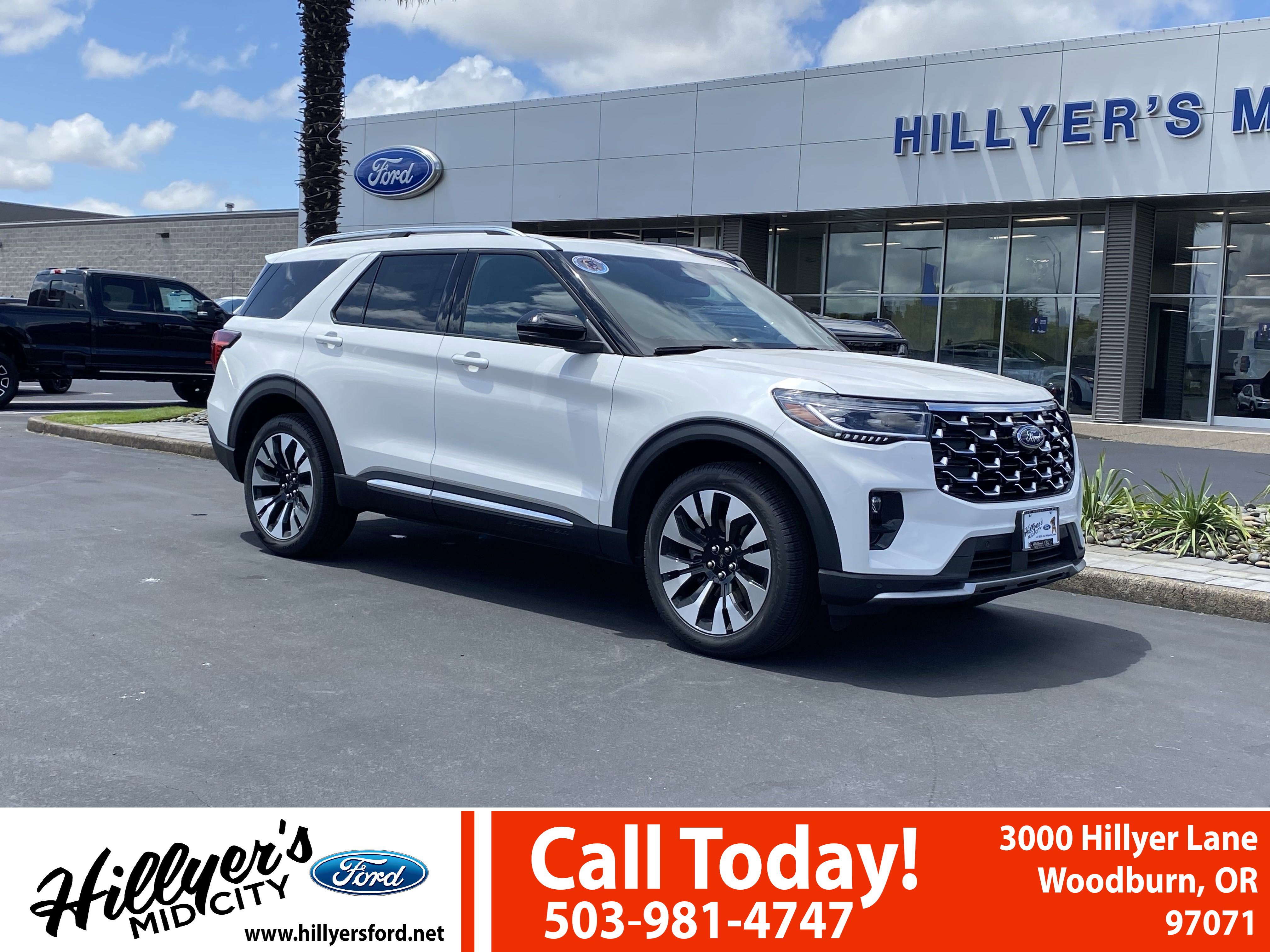 New 2025 Ford Explorer Platinum w/ LUX Leather Package image 1