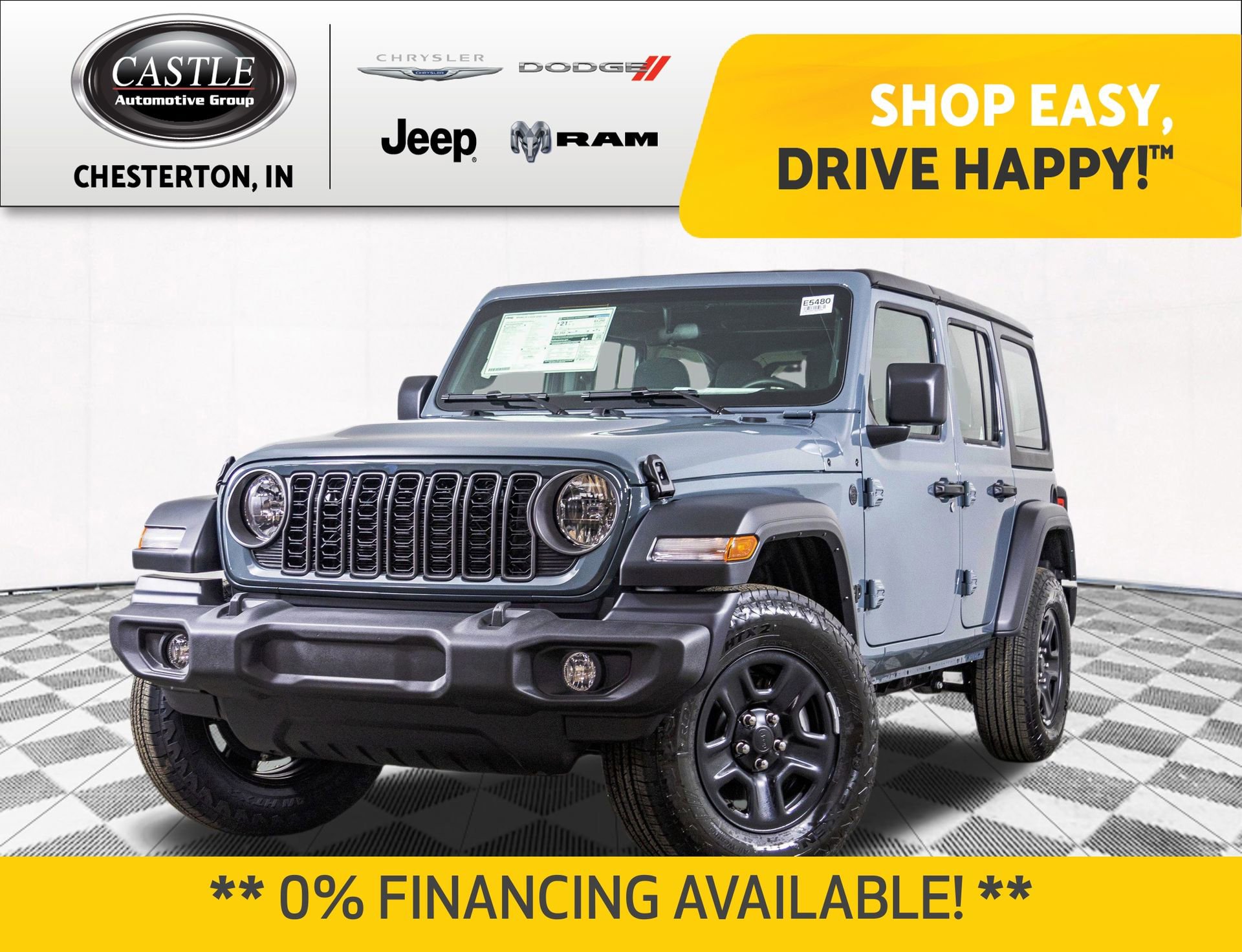 New 2026 Jeep Wrangler Unlimited Sport