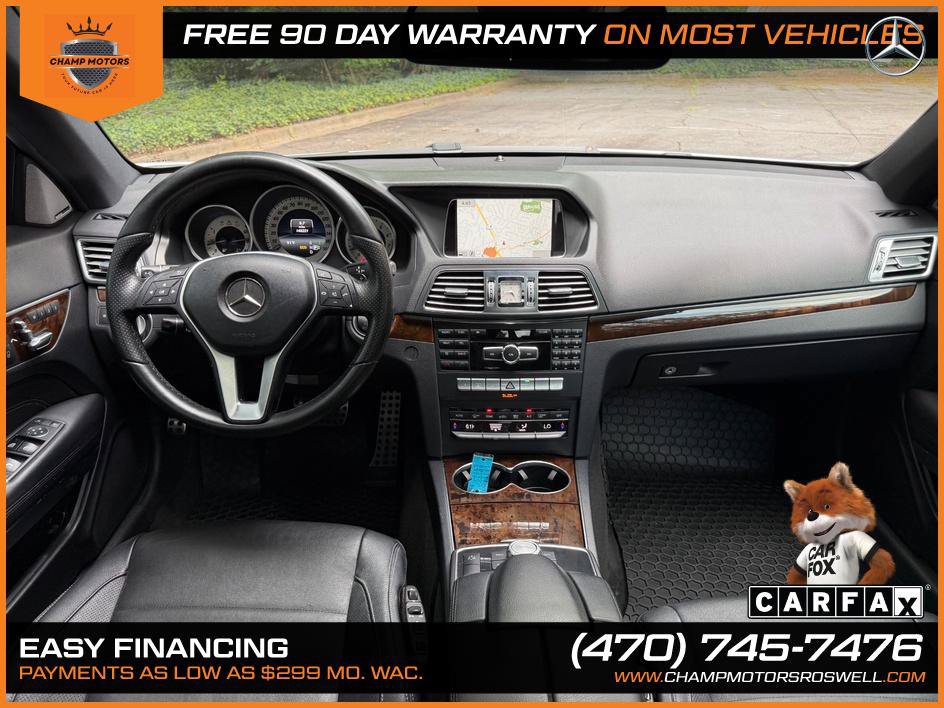 Used 2014 Mercedes-Benz E 350 4MATIC Coupe w/ Premium 1 Package image 2