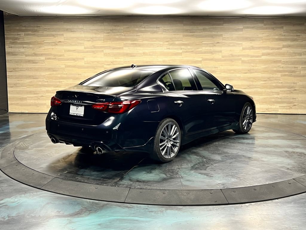 Used 2023 INFINITI Q50 Red Sport 400 w/ Black Opal Edition RWD image 21