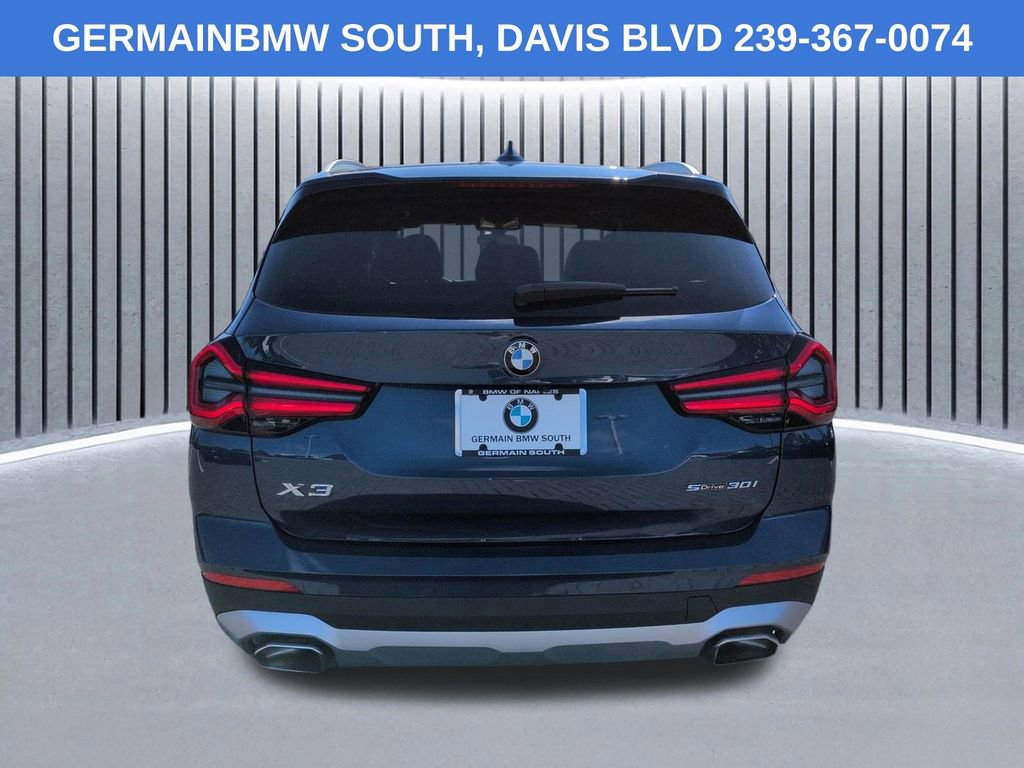 Certified 2022 BMW X3 sDrive30i w/ Convenience Package RWD image 6