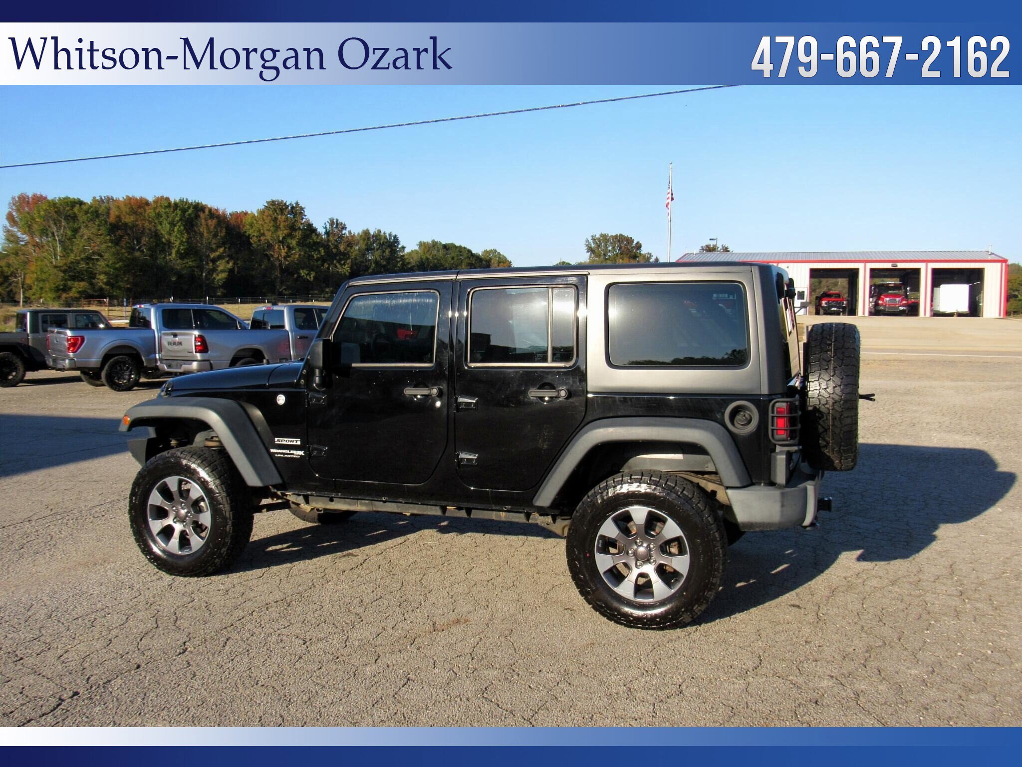 Used 2018 Jeep Wrangler Unlimited Sport w/ Connectivity Group AWD/4WD image 7