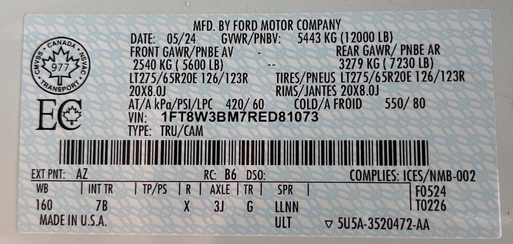 Used 2024 Ford F350 Platinum AWD/4WD image 60