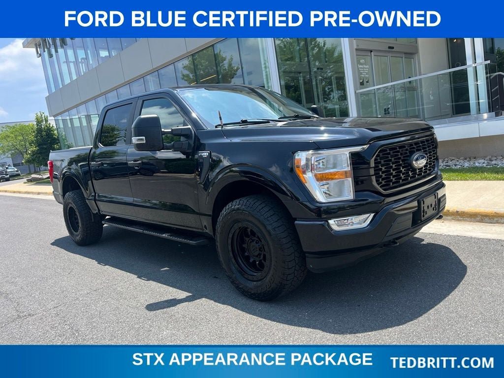 Certified 2022 Ford F150 XL w/ STX Appearance Package AWD/4WD image 1