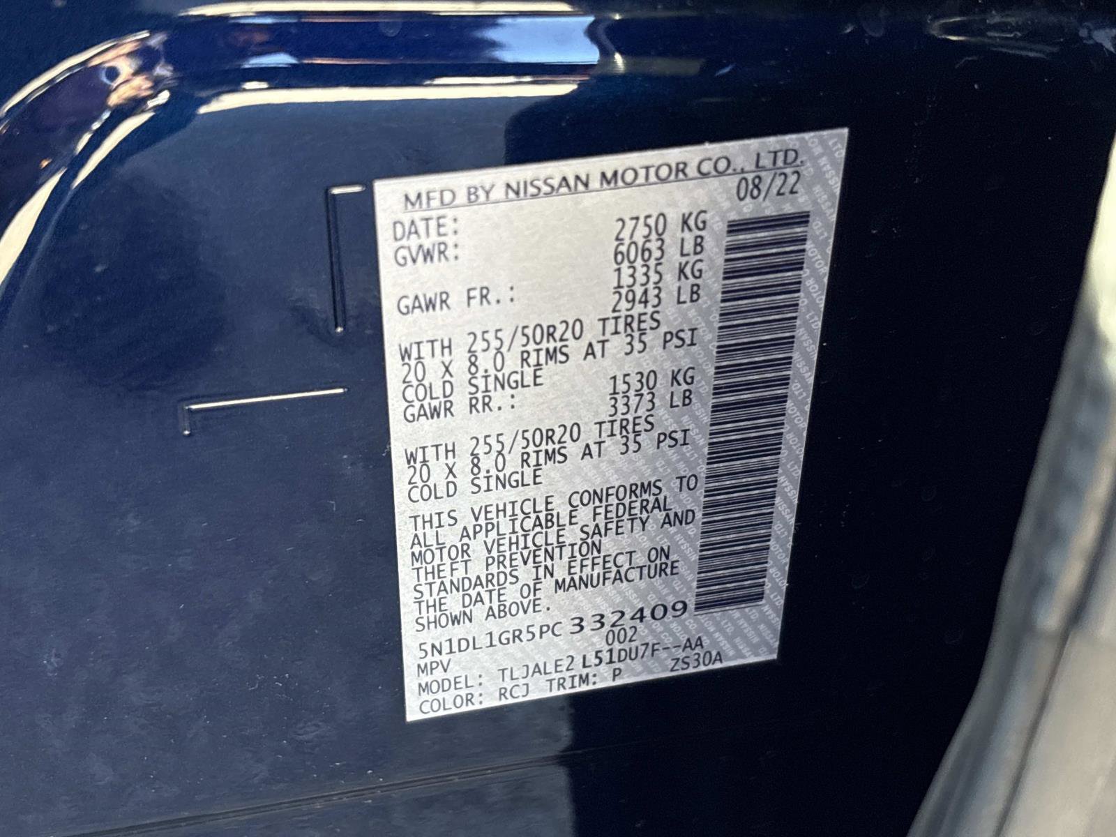 Used 2023 INFINITI QX60 Sensory w/ Vision Package image 37