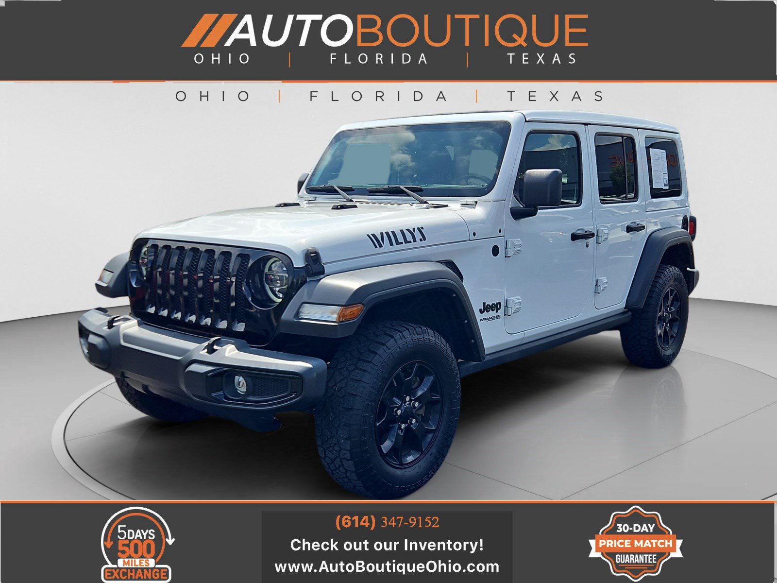 Used 2022 Jeep Wrangler Unlimited Sport AWD/4WD image 1
