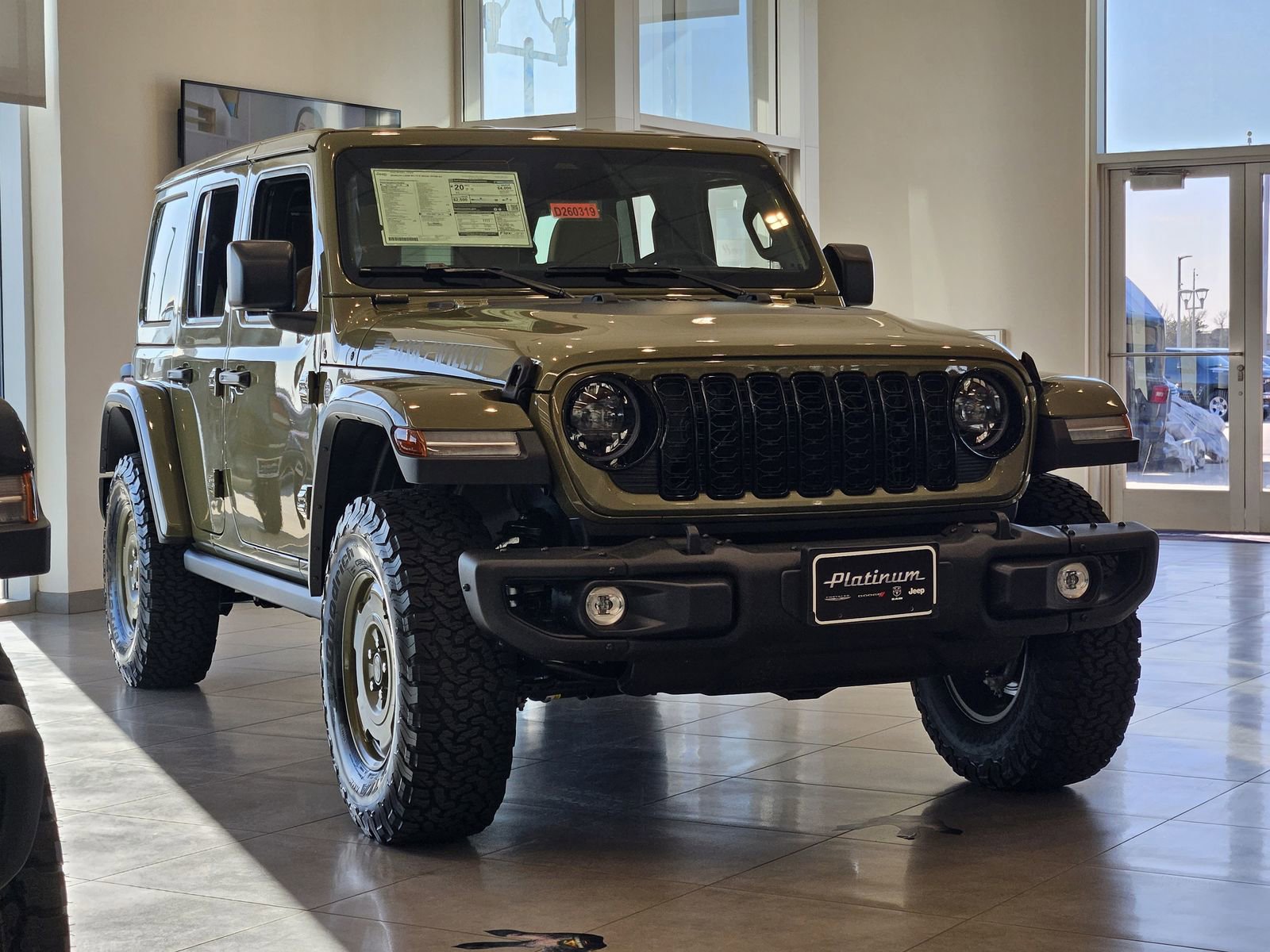 New 2026 Jeep Wrangler Willys image 1