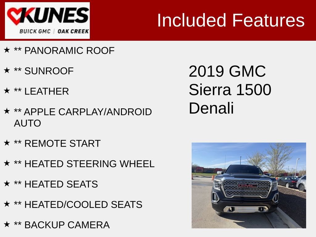 Used 2019 GMC Sierra 1500 Denali w/ Denali Ultimate Package image 2