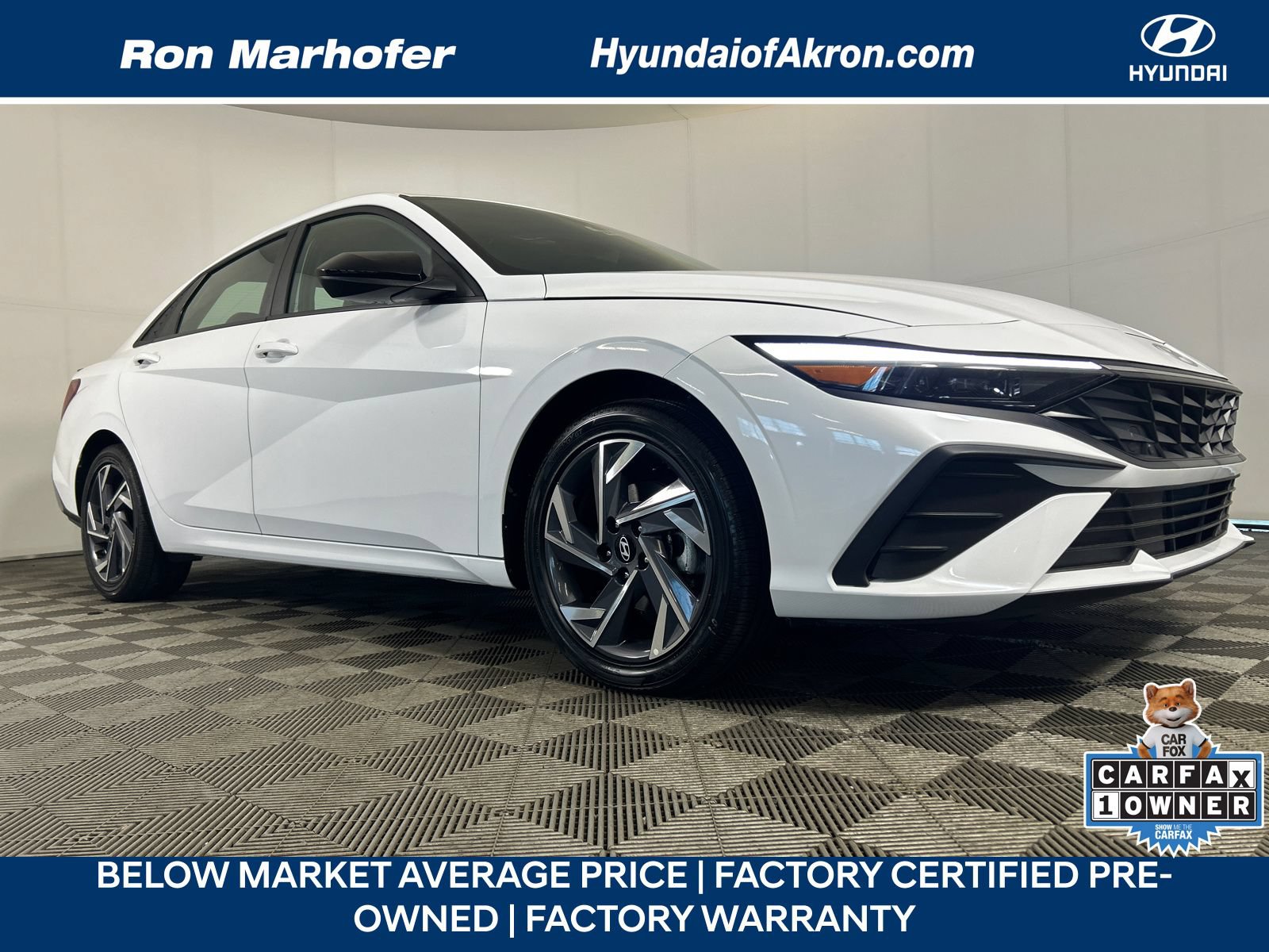Certified 2025 Hyundai Elantra SEL