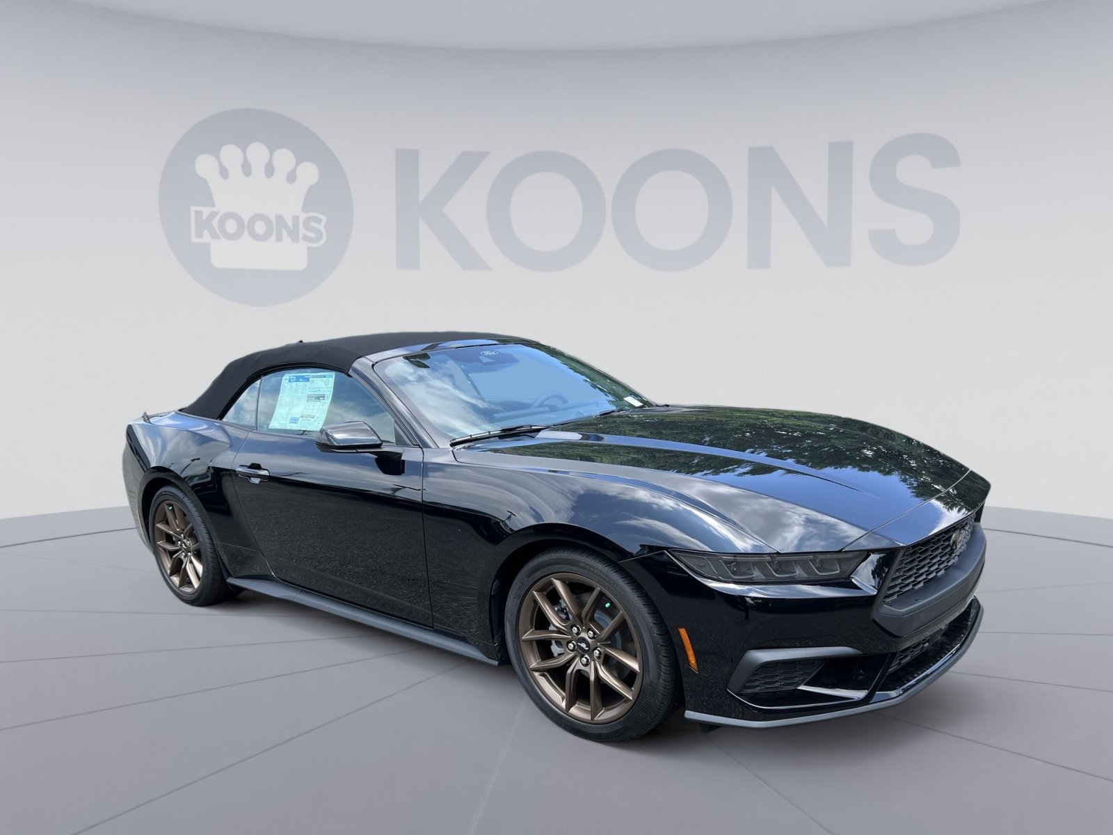 New 2026 Ford Mustang Convertible w/ Bronze Appearance Package RWD image 2