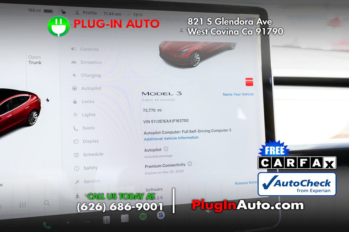 Used 2018 Tesla Model 3 Mid Range image 2