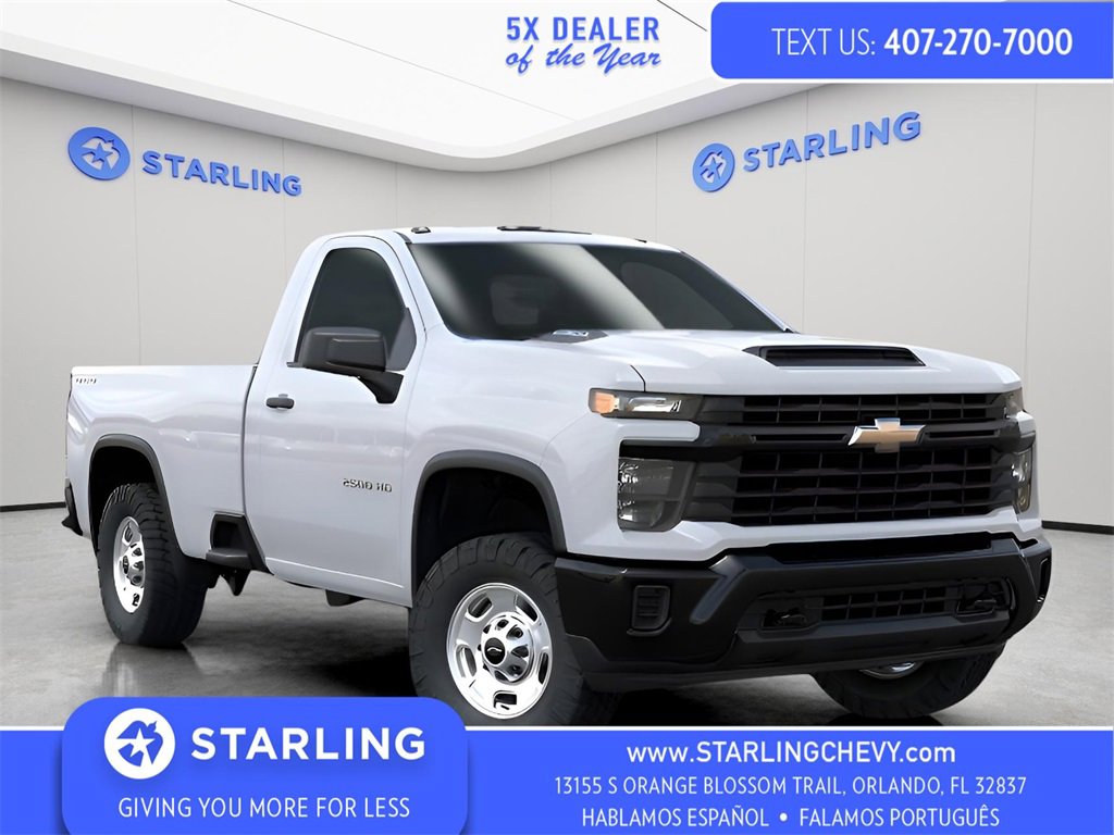 New 2025 Chevrolet Silverado 2500 W/T w/ WT Convenience Package