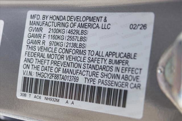 New 2026 Honda Accord Touring image 25