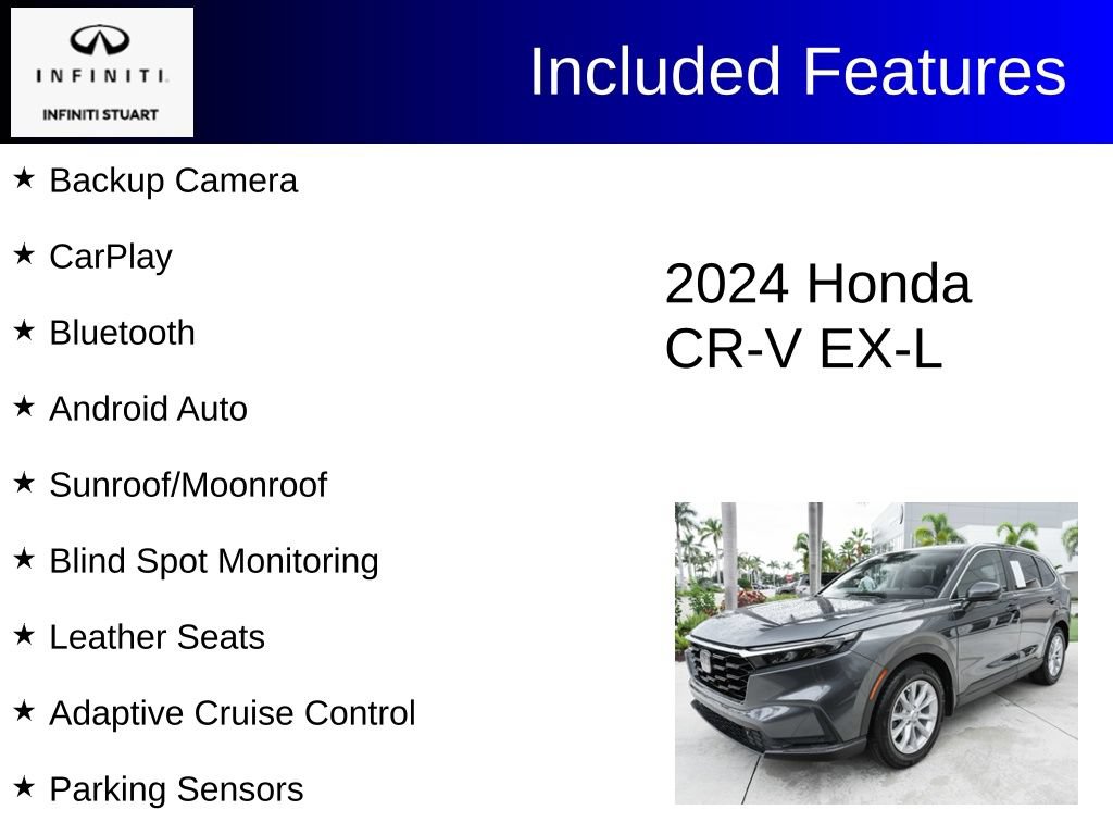 Used 2024 Honda CR-V EX-L image 2