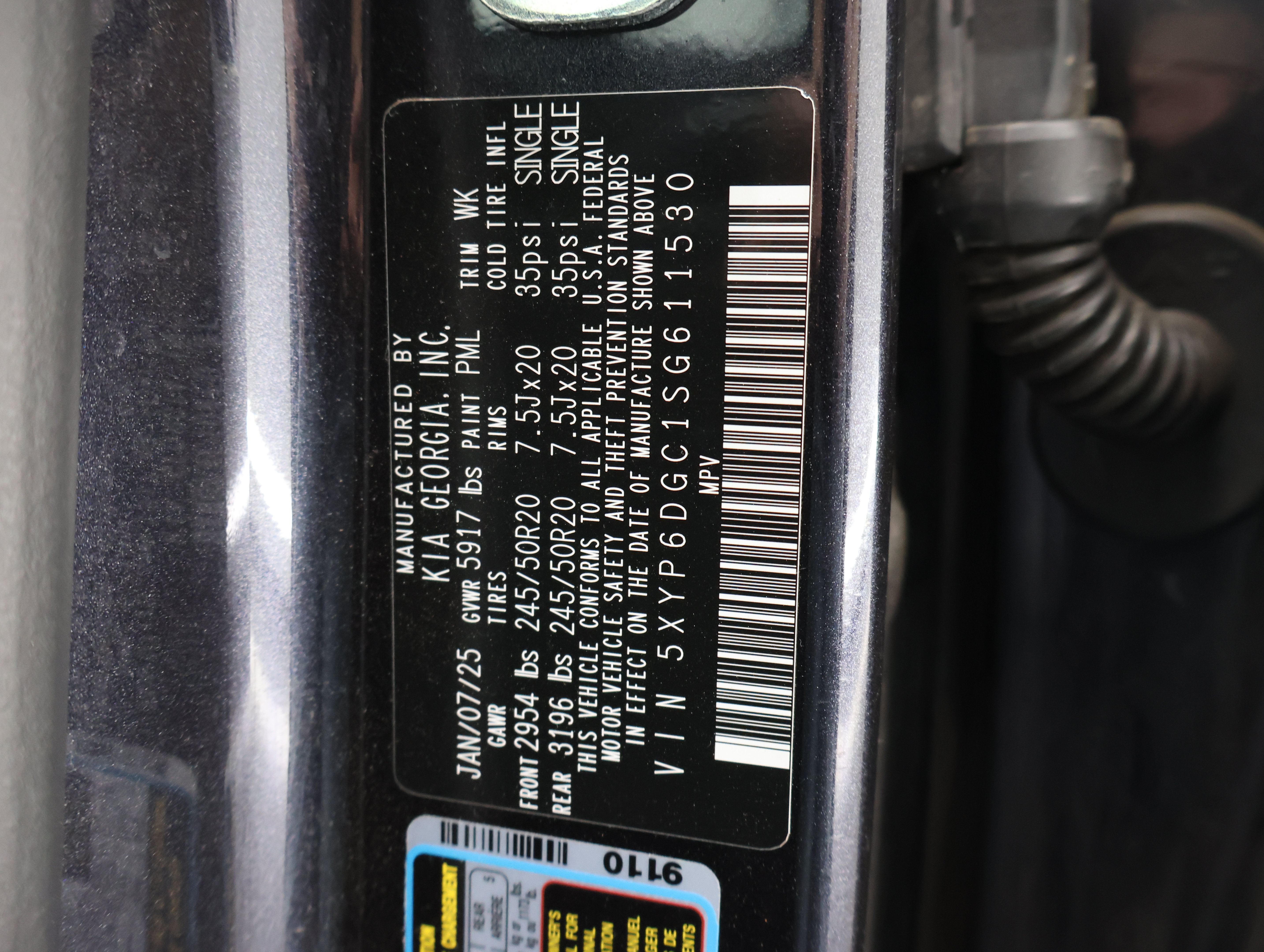 Used 2025 Kia Telluride S AWD/4WD image 63
