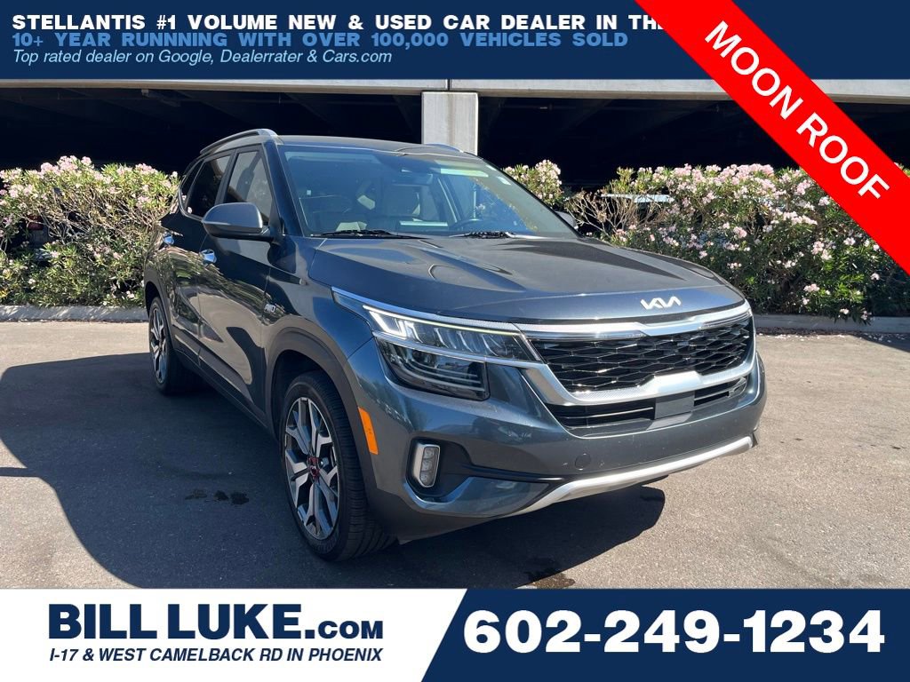 Used 2023 Kia Seltos SX w/ SX Sunroof Package AWD/4WD video 1