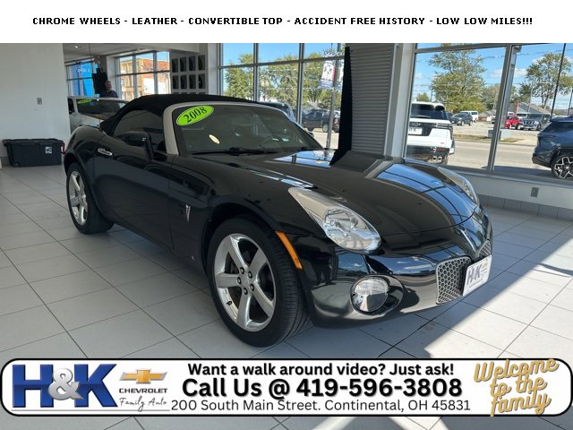Used 2008 Pontiac Solstice Convertible w/ Premium Package