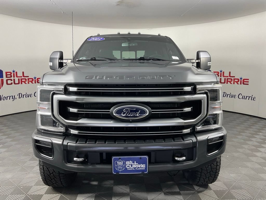Certified 2021 Ford F350 Platinum w/ FX4 Off-Road Package AWD/4WD image 8