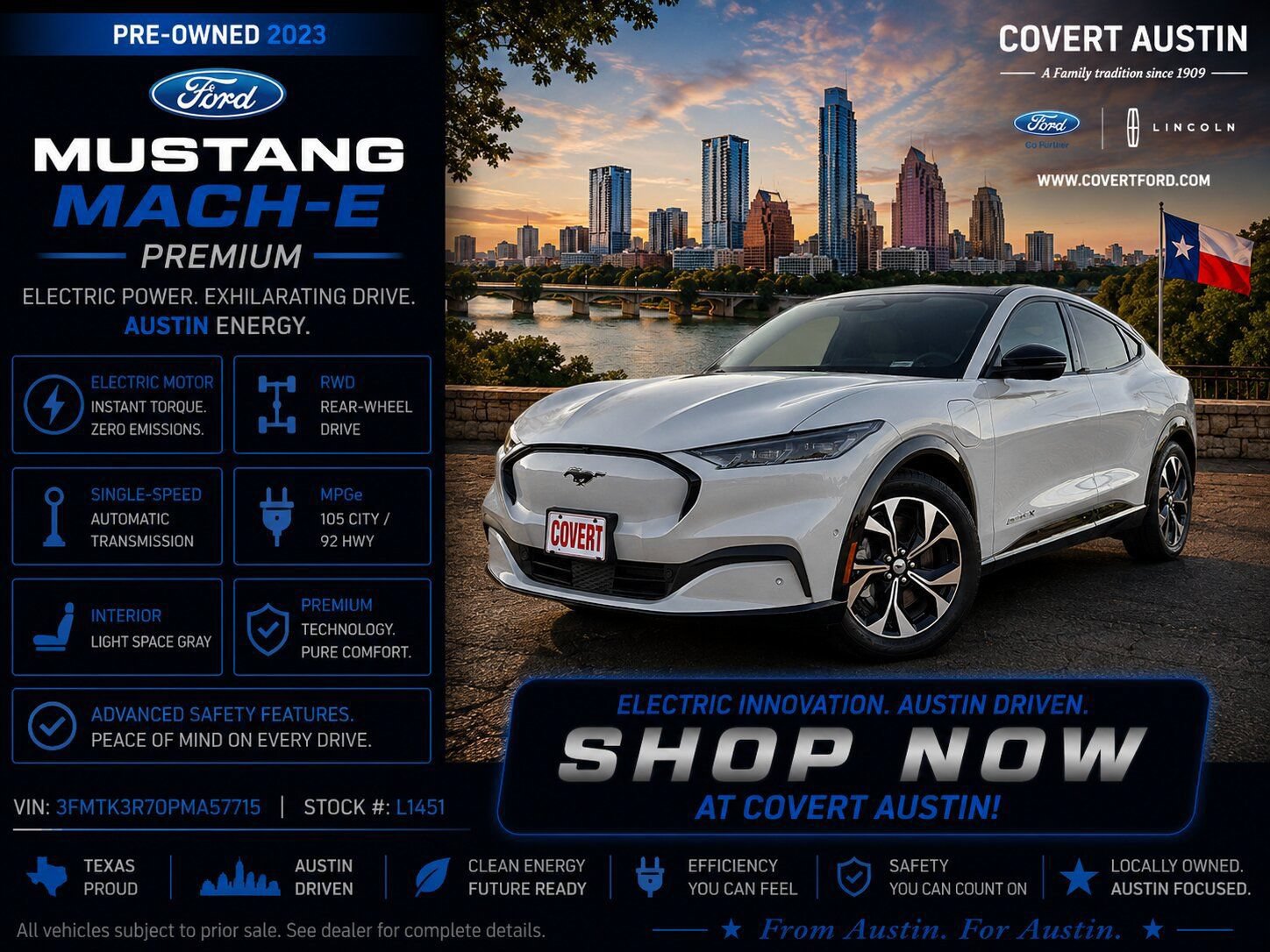 Used 2023 Ford Mustang Mach-E Premium