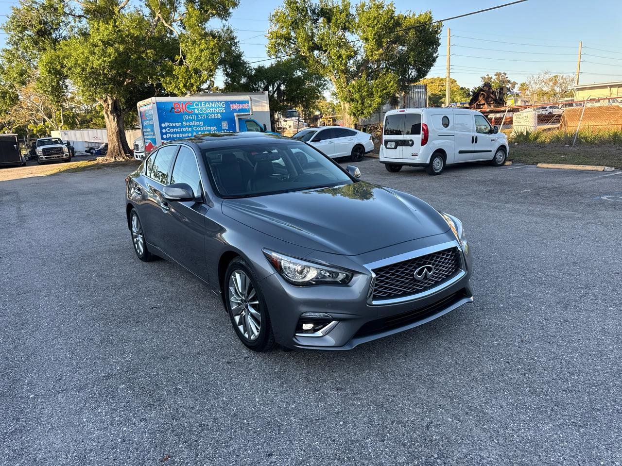 Used 2021 INFINITI Q50 Luxe w/ Seat & Sound Package image 62