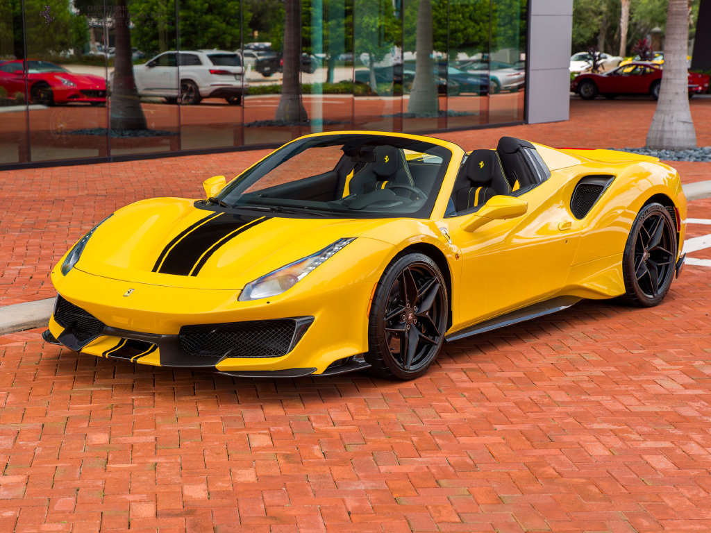 Certified 2020 Ferrari 488 Pista Spider
