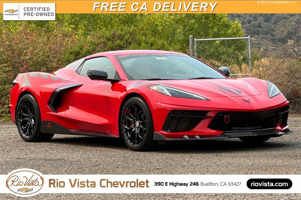 Certified 2023 Chevrolet Corvette Stingray Preferred Conv w/ Battery Protection Package