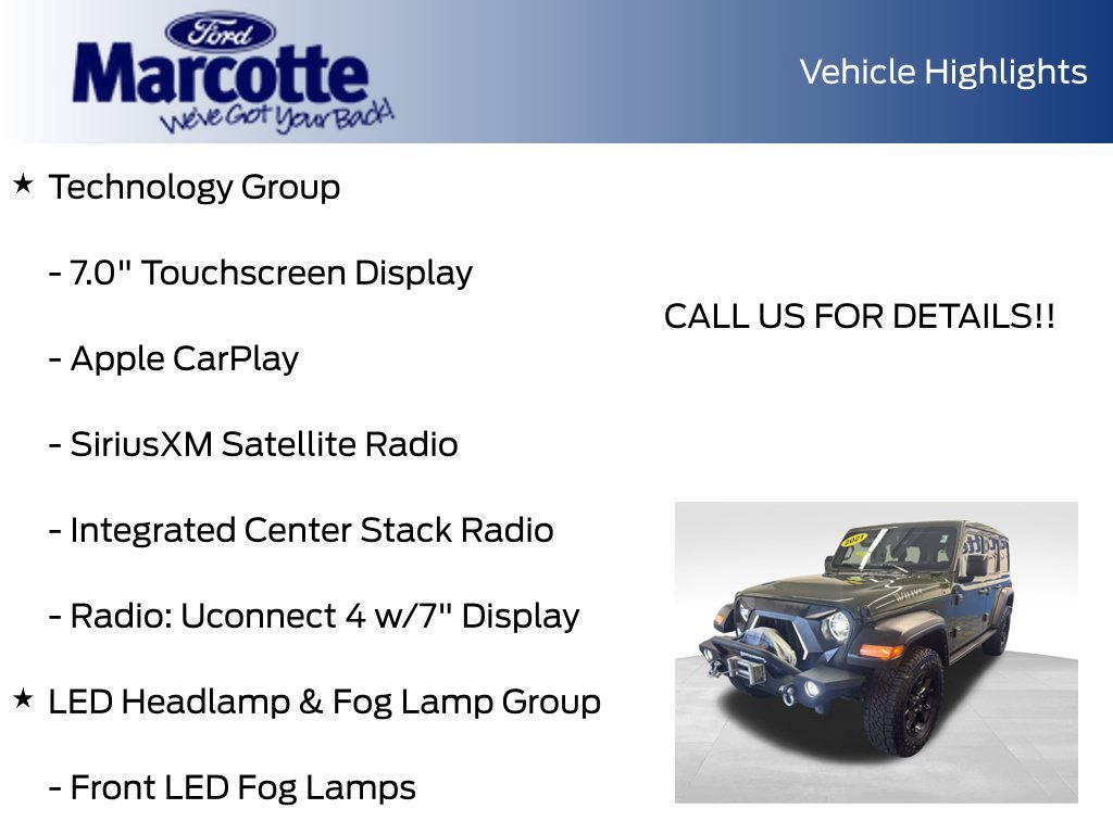 Used 2021 Jeep Wrangler Unlimited Sport AWD/4WD image 40